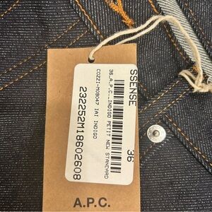APC Men’s Jeans NWT